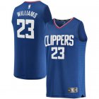 Camiseta Lou Williams 23 Los Angeles Clippers Icon Edition Azul Hombre